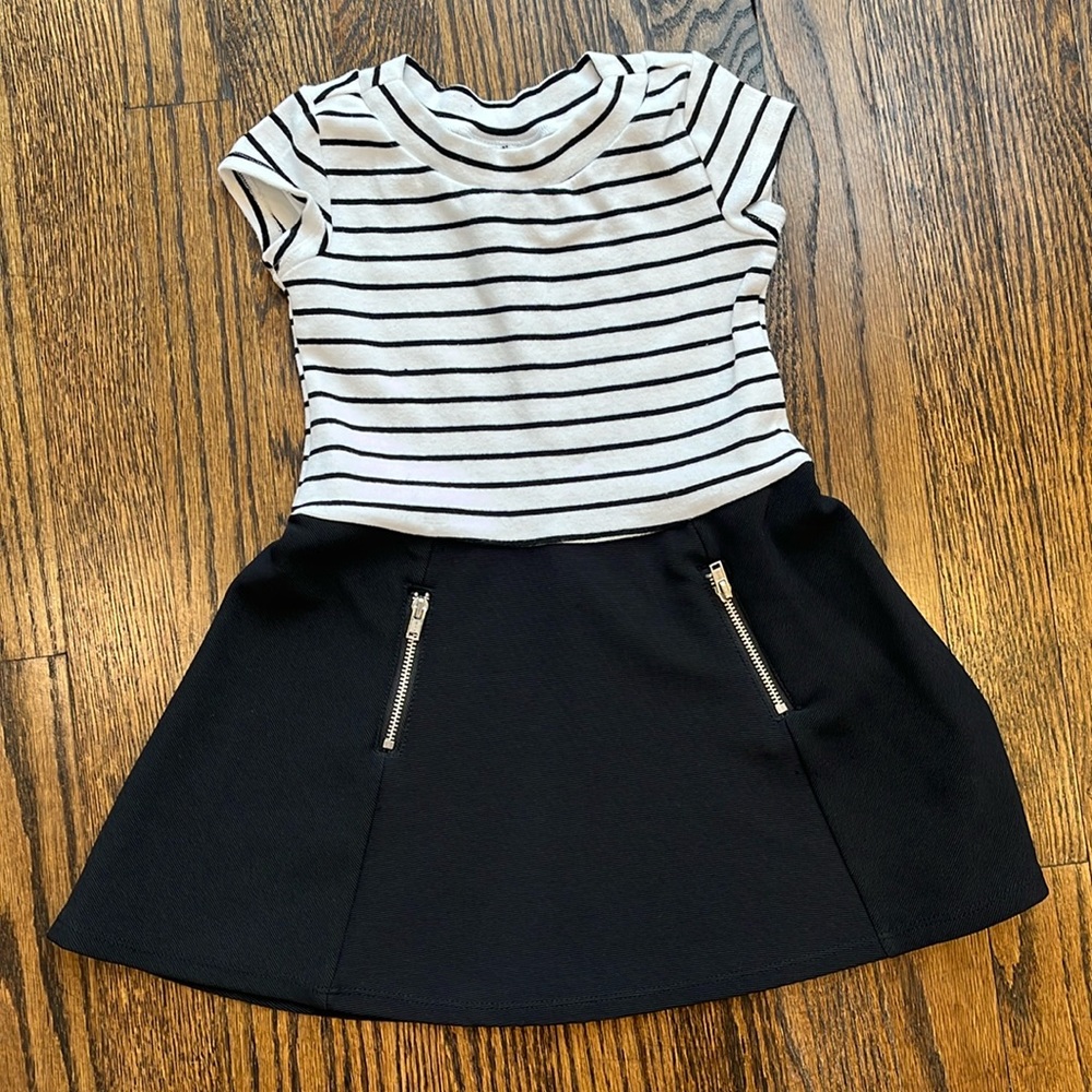 Little angels by Us angels girls scoop neck fit and flare dress- size 3T